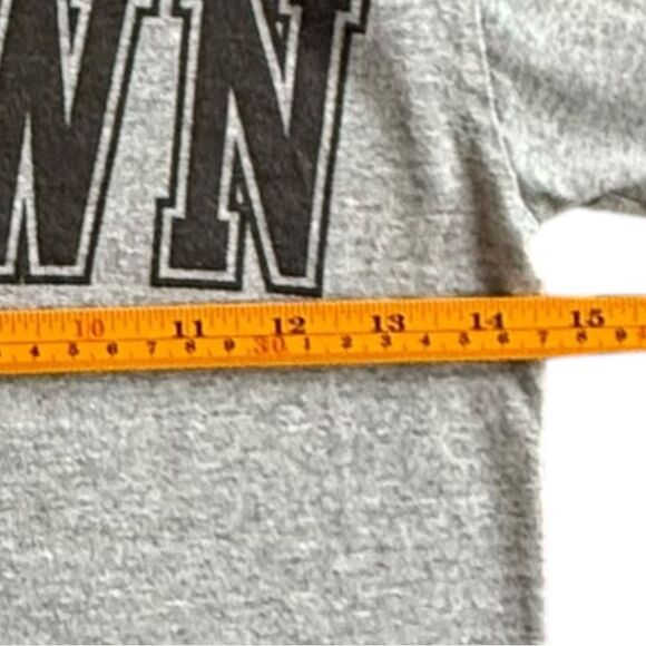 Champion Kids Brown University Long Sleeve Gray Graphic Tee. YXS. 4-5. 4. 5. - Picture 4 of 8